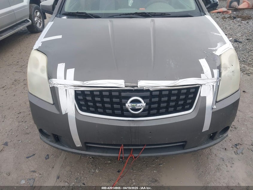 2008 NISSAN SENTRA VIN: 3N1AB61E08L678762
