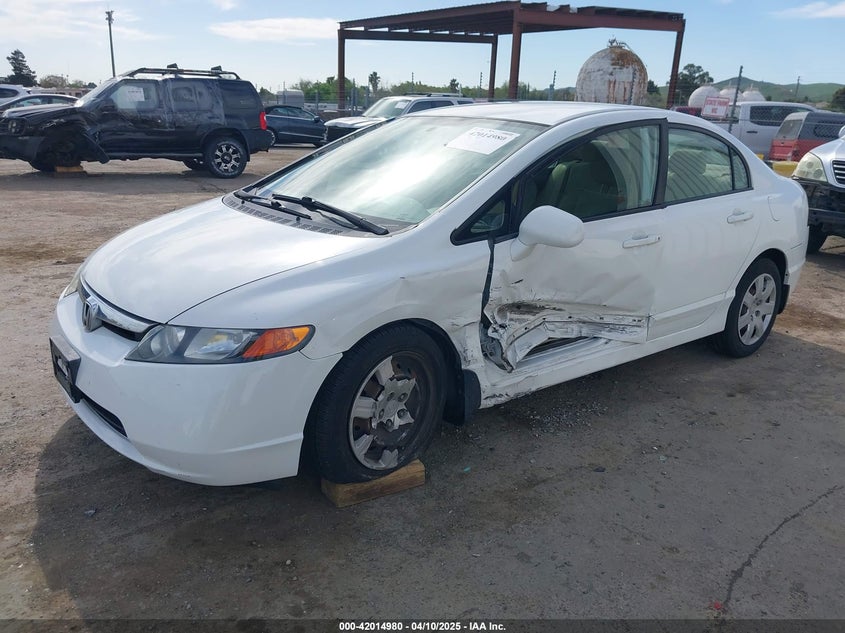 2008 HONDA CIVIC VIN: 2HGFA16538H339893