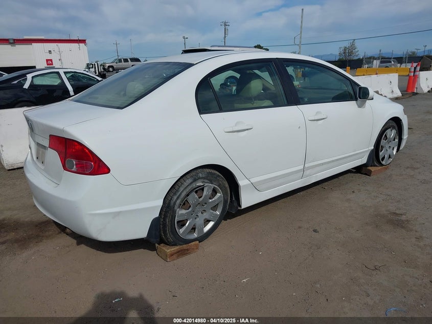 2008 HONDA CIVIC VIN: 2HGFA16538H339893