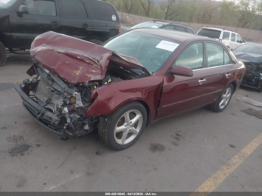 2007 HYUNDAI SONATA VIN: 5NPEU46F37H294777