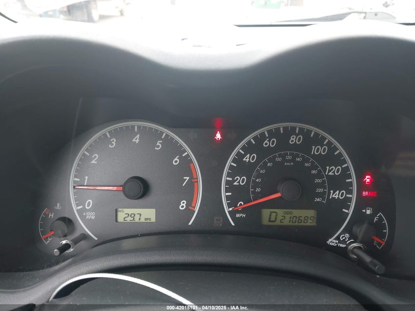 2012 TOYOTA COROLLA VIN: 5YFBU4EE4CP031190