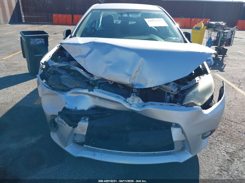 2016 TOYOTA COROLLA VIN: 5YFBURHE7GP435129