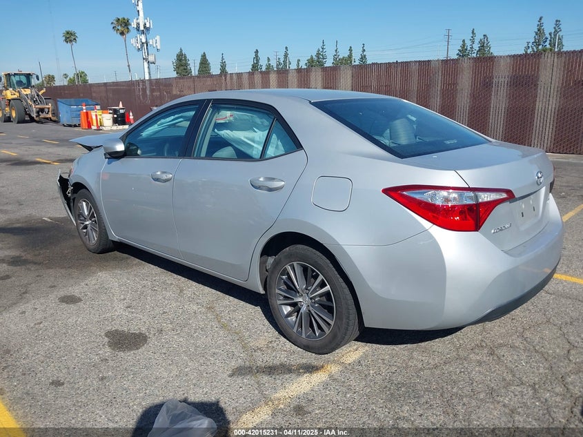 2016 TOYOTA COROLLA VIN: 5YFBURHE7GP435129