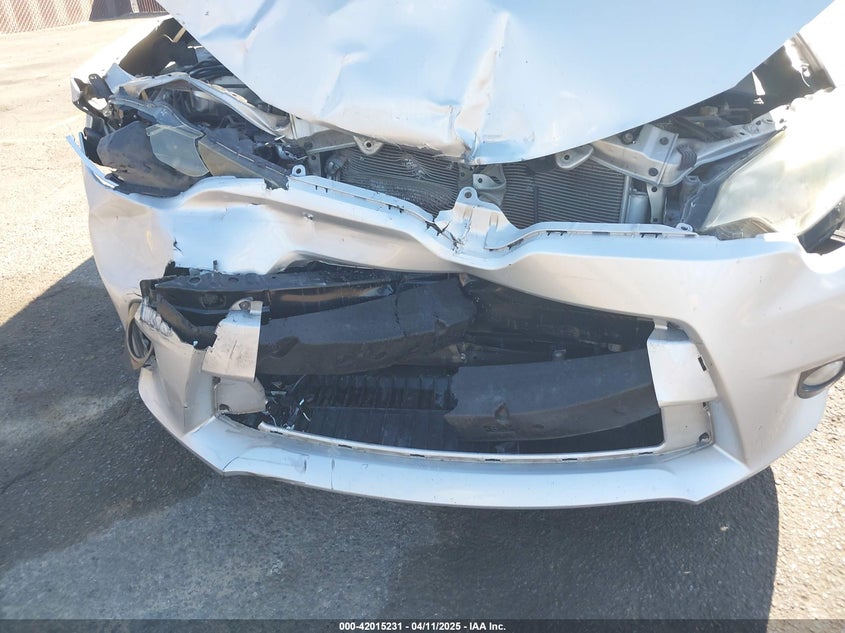 2016 TOYOTA COROLLA VIN: 5YFBURHE7GP435129