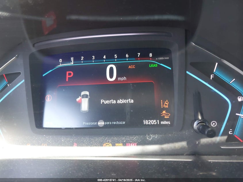 VIN 5FNRL6H87LB002202 2020 HONDA ODYSSEY TOURING