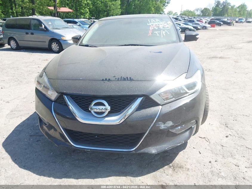 2017 Nissan Maxima 3.5 Platinum VIN: 1N4AA6AP0HC434256 Lot: 42015744
