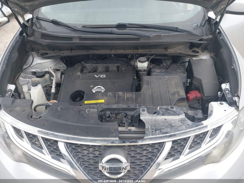 2014 Nissan Murano Sv VIN: JN8AZ1MU6EW416687 Lot: 42015846