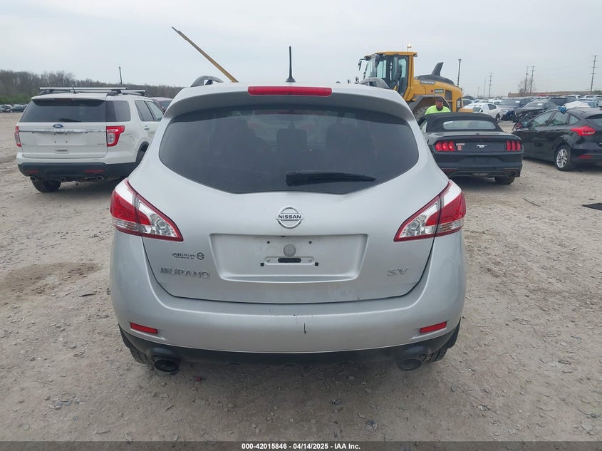 2014 Nissan Murano Sv VIN: JN8AZ1MU6EW416687 Lot: 42015846
