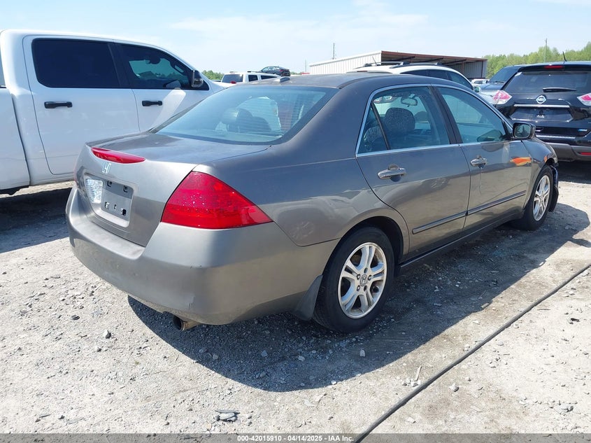 2006 HONDA ACCORD VIN: 1HGCM56836A037205