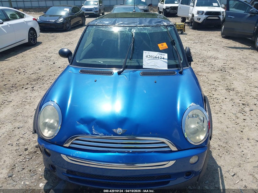 2006 MINI COOPER VIN: WMWRC33596TJ75357