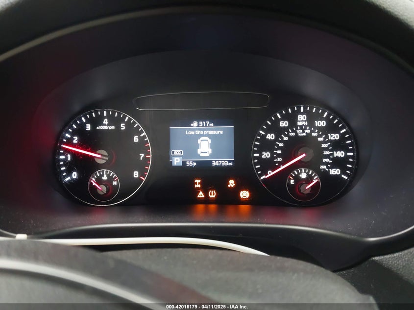 VIN 5XYPGDA34LG680929 2020 KIA SORENTO 2.4L LX