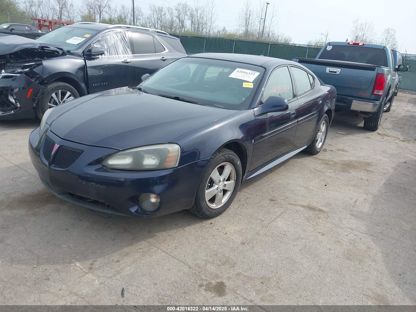 2008 PONTIAC GRAND PRIX VIN: 2G2WP552381185047