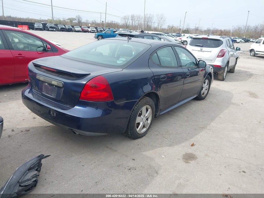 2008 PONTIAC GRAND PRIX VIN: 2G2WP552381185047