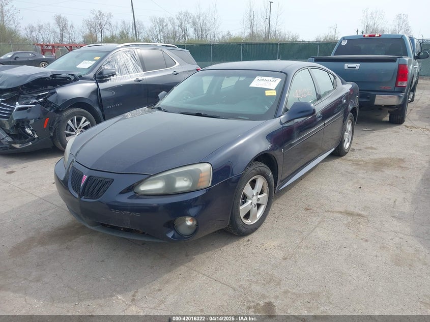 2008 PONTIAC GRAND PRIX VIN: 2G2WP552381185047