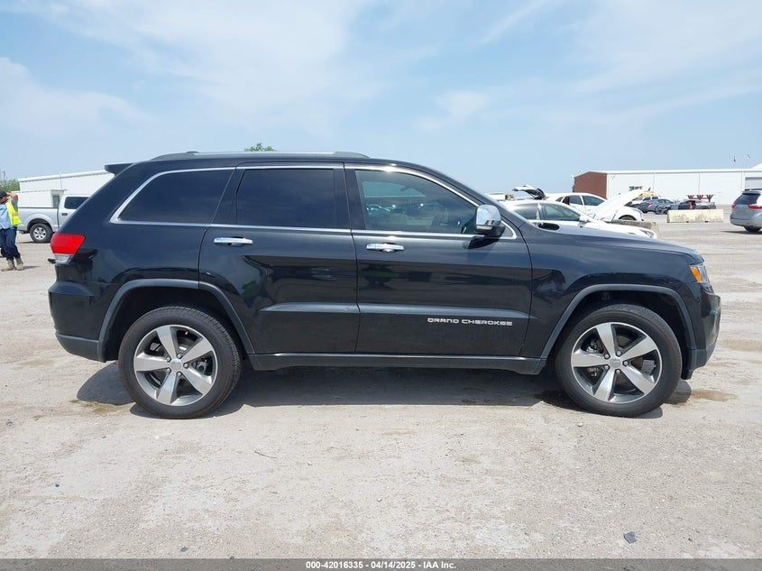 2016 JEEP GRAND CHEROKEE VIN: 1C4RJEBG7GC306567