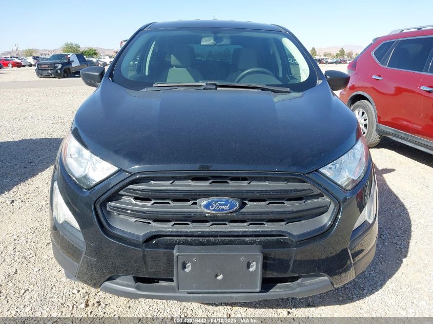 2021 Ford Ecosport S VIN: MAJ3S2FE7MC397416 Lot: 42016442
