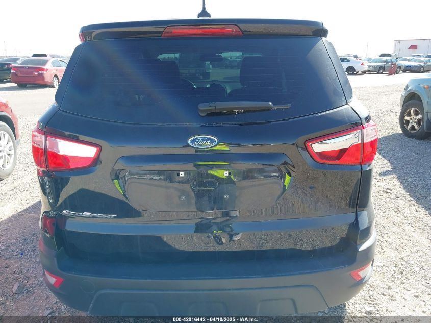 2021 Ford Ecosport S VIN: MAJ3S2FE7MC397416 Lot: 42016442