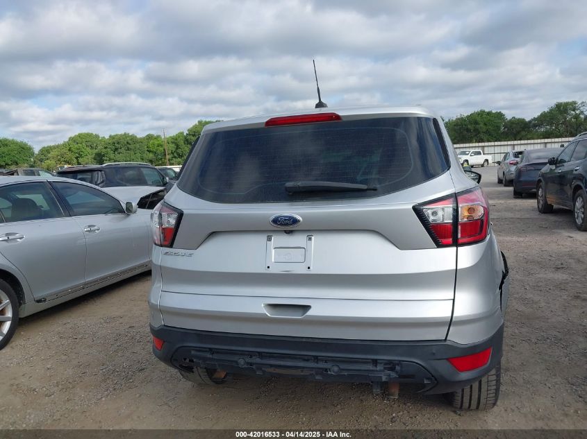 2018 Ford Escape S VIN: 1FMCU0F70JUB72329 Lot: 42016533