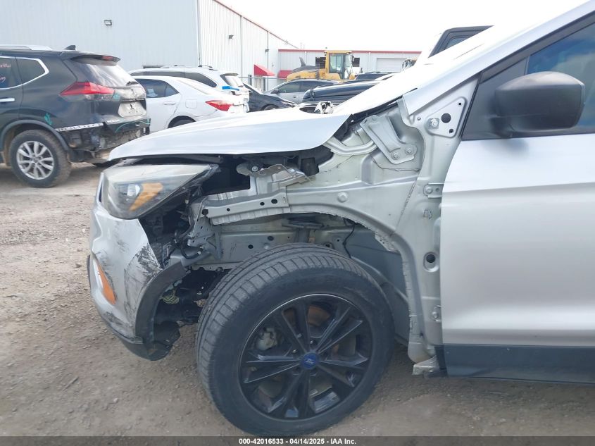 2018 Ford Escape S VIN: 1FMCU0F70JUB72329 Lot: 42016533