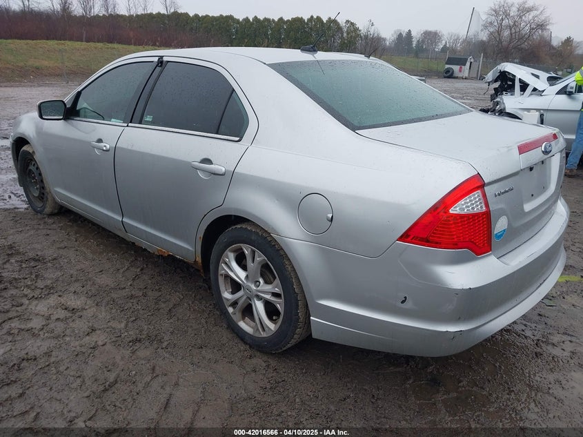 2012 FORD FUSION VIN: 3FAHP0HA9CR164546