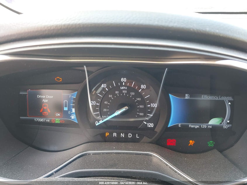 2017 FORD FUSION HYBRID VIN: 3FA6P0LU0HR354980