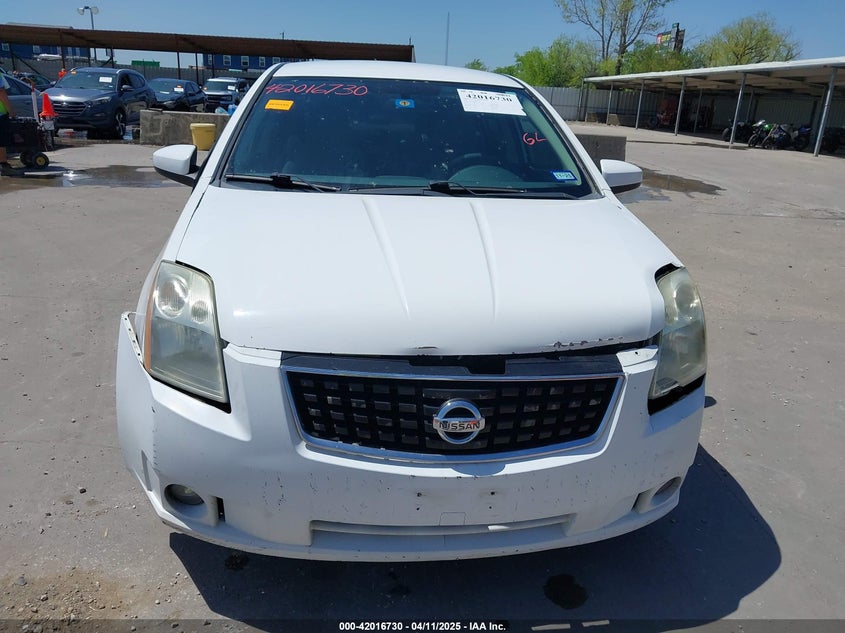 2008 NISSAN SENTRA VIN: 3N1AB61E18L637430