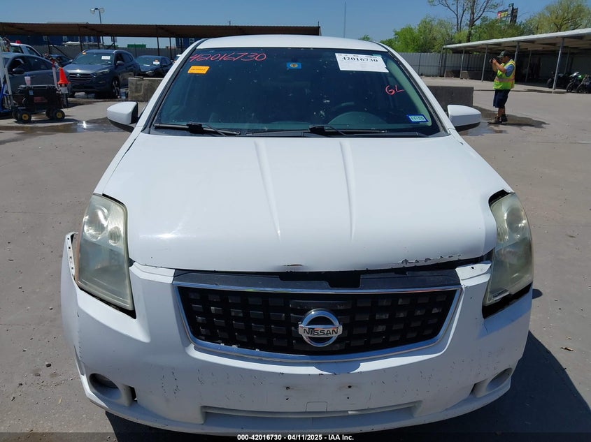 2008 NISSAN SENTRA VIN: 3N1AB61E18L637430
