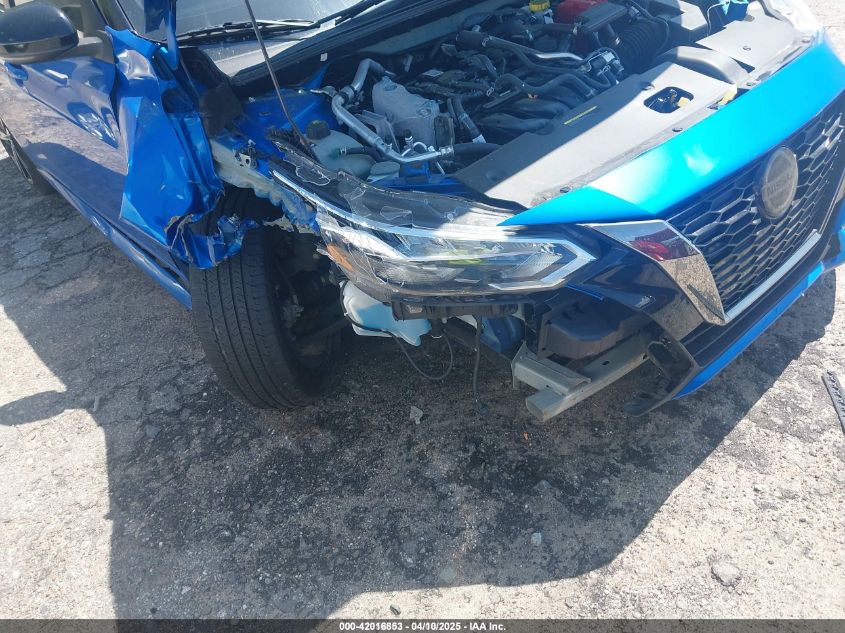 2022 Nissan Sentra Sr Xtronic Cvt VIN: 3N1AB8DV1NY290042 Lot: 42016853