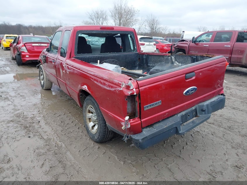 2007 FORD RANGER VIN: 1FTYR44U67PA20560