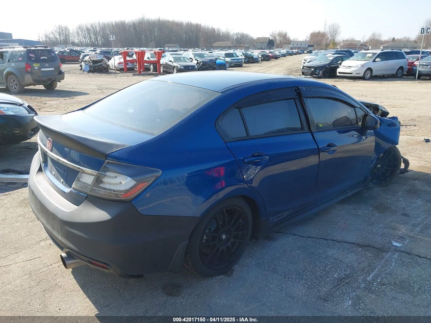 2013 HONDA CIVIC VIN: 2HGFB6E54DH706287