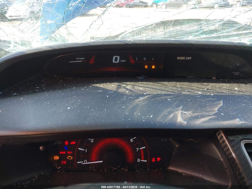 2013 HONDA CIVIC VIN: 2HGFB6E54DH706287