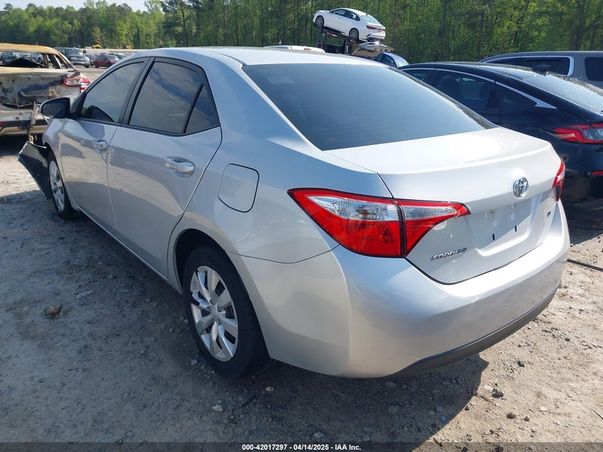 2016 TOYOTA COROLLA VIN: 2T1BURHE3GC483680