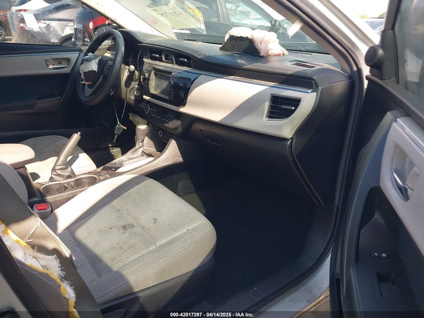 2016 TOYOTA COROLLA VIN: 2T1BURHE3GC483680