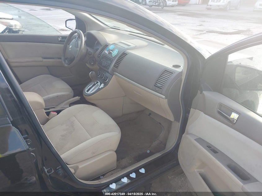 2012 NISSAN SENTRA VIN: 3N1AB6AP3CL607582