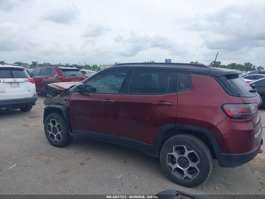2022 JEEP COMPASS TRAILHAWK 4X4 - 3C4NJDDB3NT203092