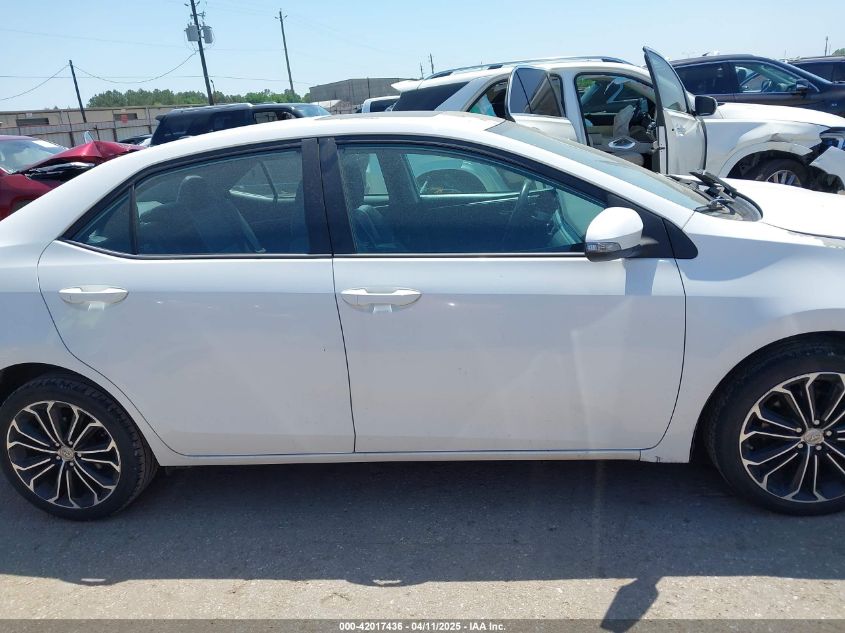 2015 Toyota Corolla S Plus VIN: 5YFBURHE6FP194744 Lot: 42017436