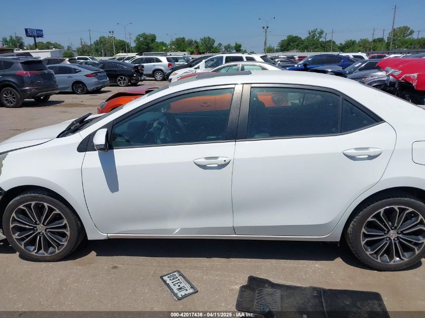 2015 Toyota Corolla S Plus VIN: 5YFBURHE6FP194744 Lot: 42017436