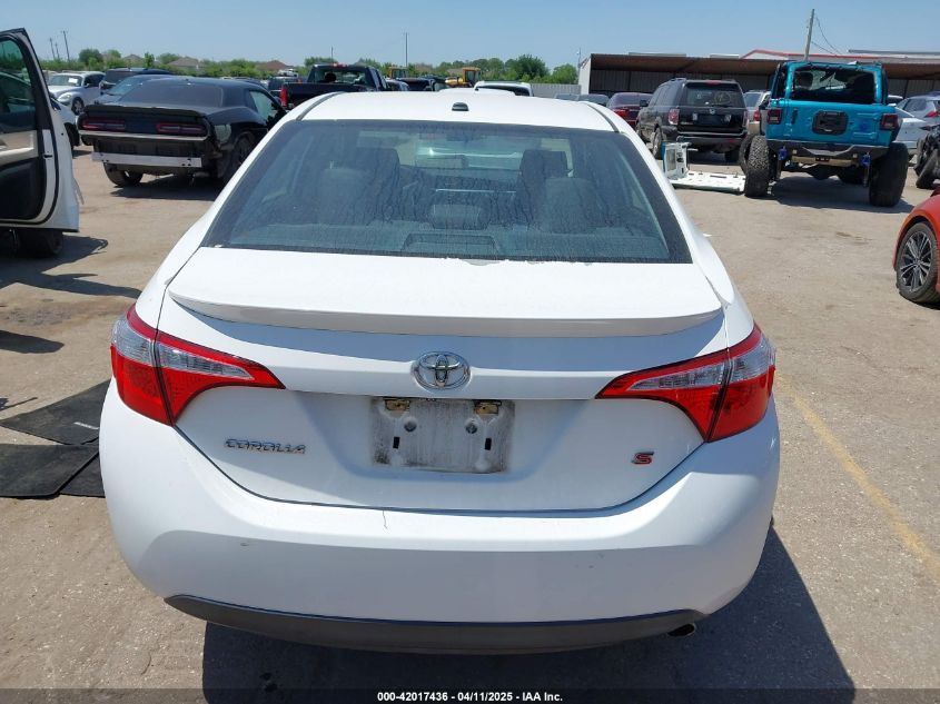 2015 Toyota Corolla S Plus VIN: 5YFBURHE6FP194744 Lot: 42017436