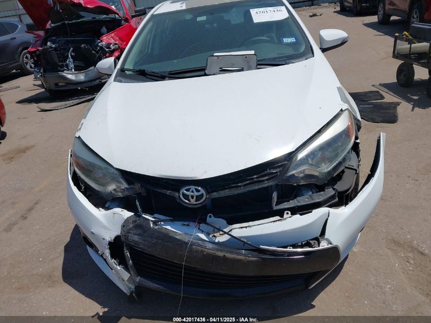 2015 Toyota Corolla S Plus VIN: 5YFBURHE6FP194744 Lot: 42017436