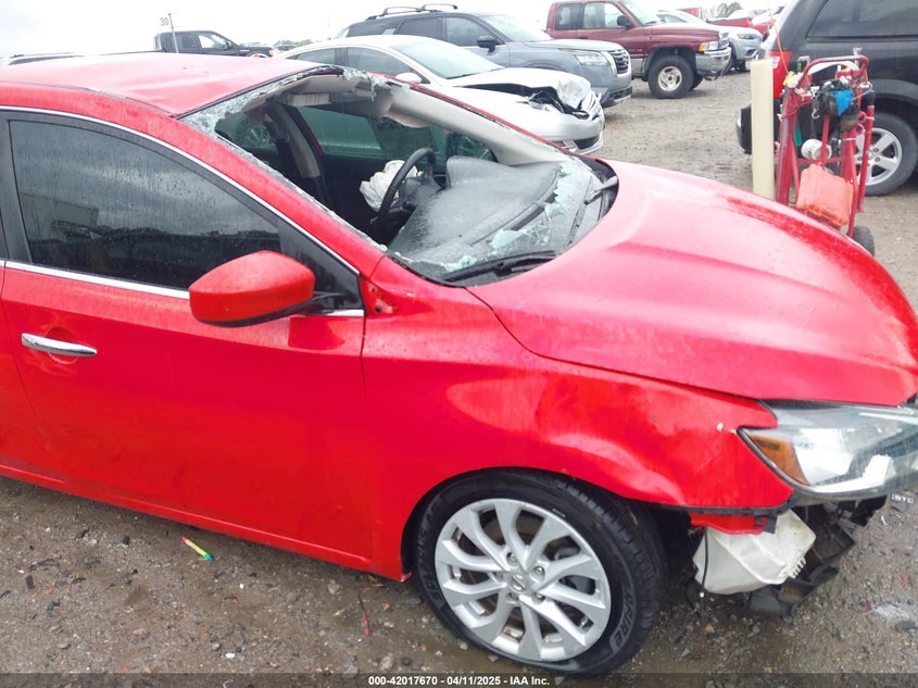 VIN 3N1AB7APXJL655163 2018 NISSAN SENTRA SV
