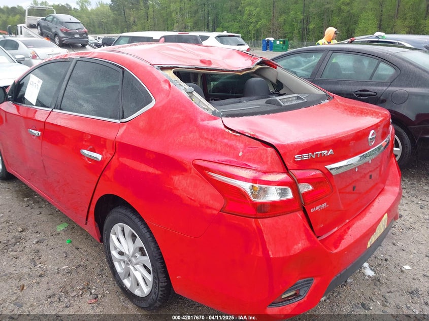 VIN 3N1AB7APXJL655163 2018 NISSAN SENTRA SV