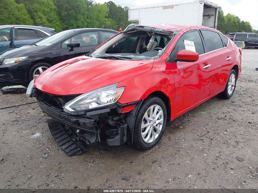 VIN 3N1AB7APXJL655163 2018 NISSAN SENTRA SV
