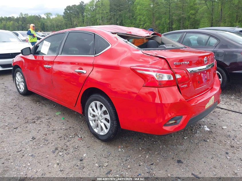 VIN 3N1AB7APXJL655163 2018 NISSAN SENTRA SV