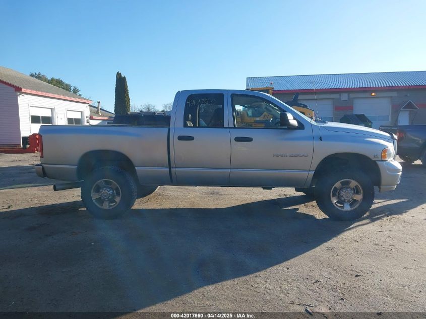 2005 Dodge Ram 2500 Slt/Laramie VIN: 3D7KS28C25G821624 Lot: 42017860