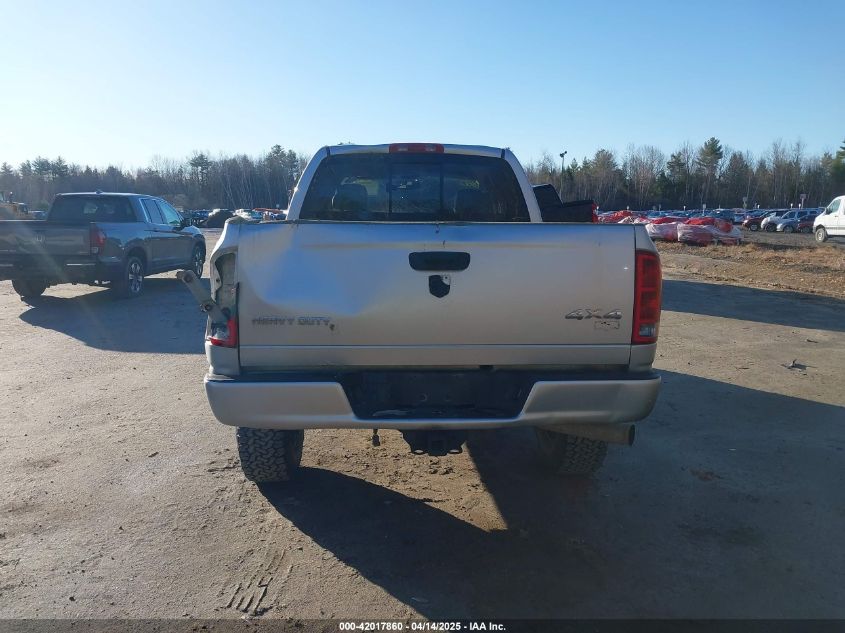 2005 Dodge Ram 2500 Slt/Laramie VIN: 3D7KS28C25G821624 Lot: 42017860