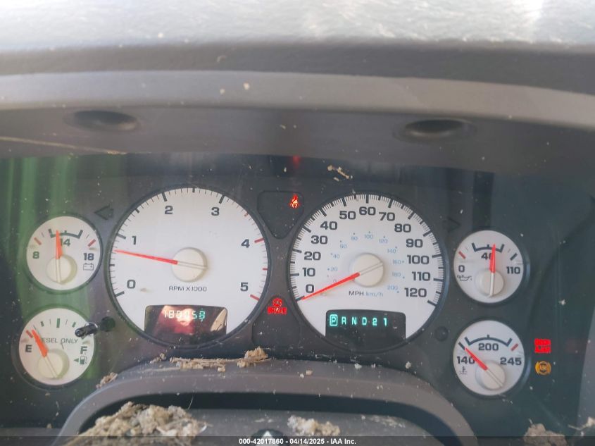 2005 Dodge Ram 2500 Slt/Laramie VIN: 3D7KS28C25G821624 Lot: 42017860