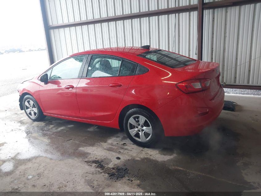 2018 Chevrolet Cruze Ls Auto VIN: 1G1BC5SM5J7142147 Lot: 42017909