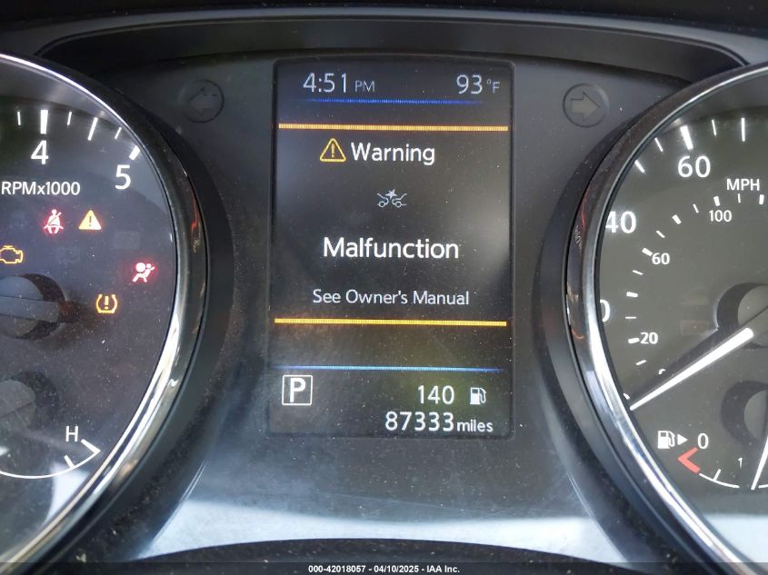 2018 Nissan Rogue Sv VIN: KNMAT2MTOJP538783 Lot: 42018057