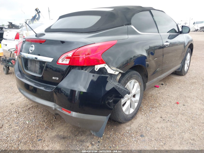 2011 Nissan Murano Crosscabriolet VIN: JN8AZ1FY6BW001221 Lot: 42018194