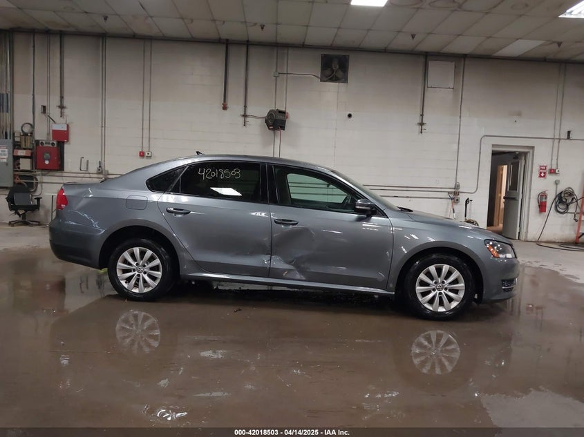 2015 VOLKSWAGEN PASSAT VIN: 1VWAT7A39FC040496
